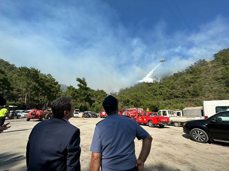 Marmaris'te orman yangını (3)