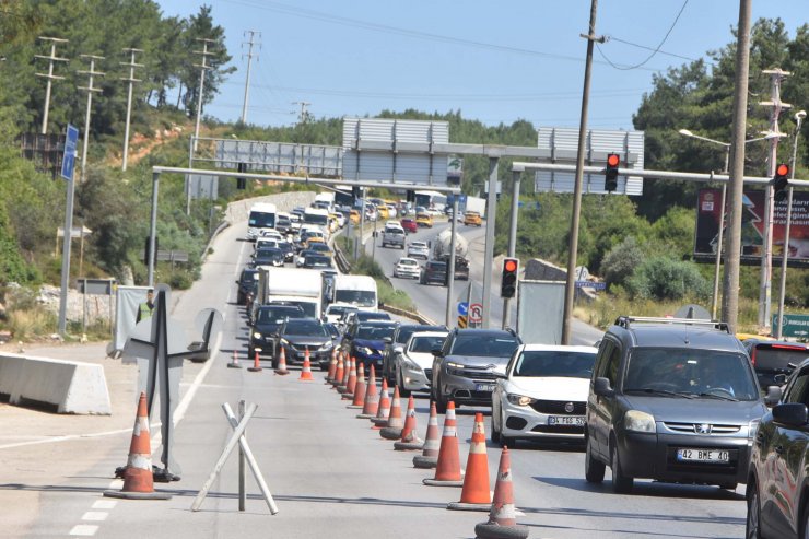 Bodrum’a 4,5 günde 100 bin araç giriş yaptı 