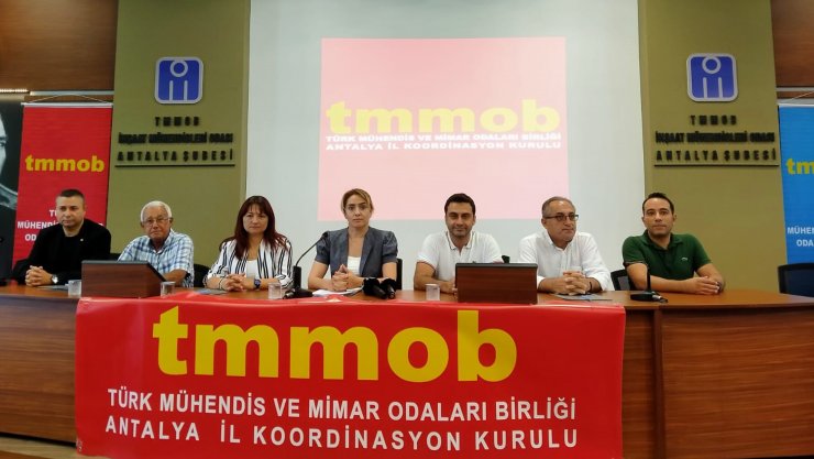 Konyaaltı Sahili'ndeki işgale TMMOB'dan tepki