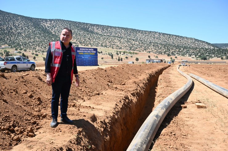 Arıtma suyu, susuz Beğiş'e can verecek