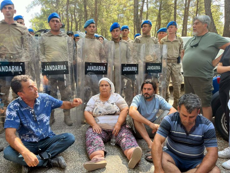 Akbelen'de 'ağaç kesimi' gerginliği; 2 gözaltı