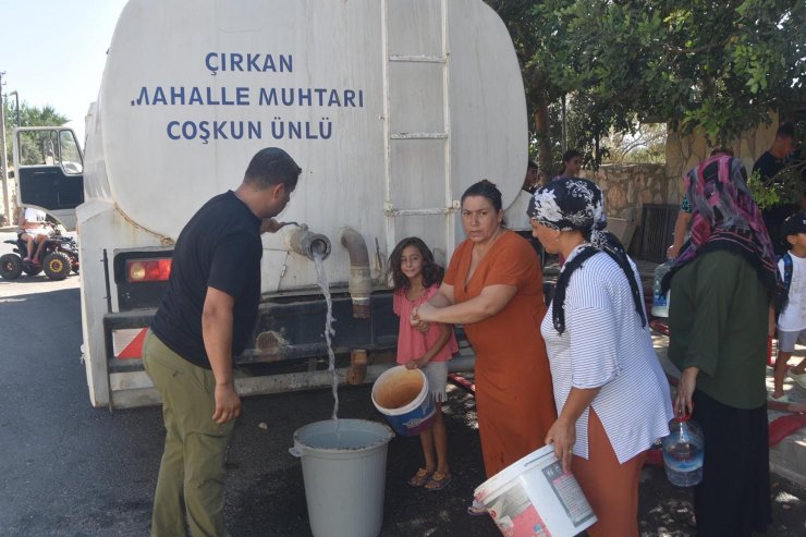 Bodrum'da tankerle su dönemi