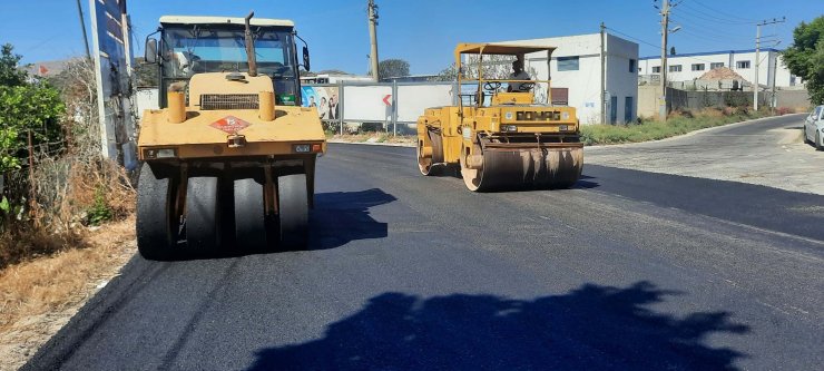 Bodrum'da 3 mahallede asfaltlama çalışmaları tamamlandı