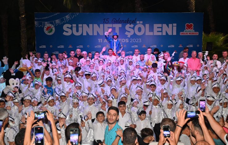 Kepez'den 480 çocuğa sünnet düğünü 