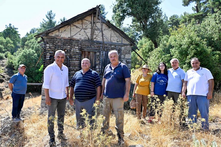 Başkan Uysal, yaylada çocukluk arkadaşlarıyla buluştu