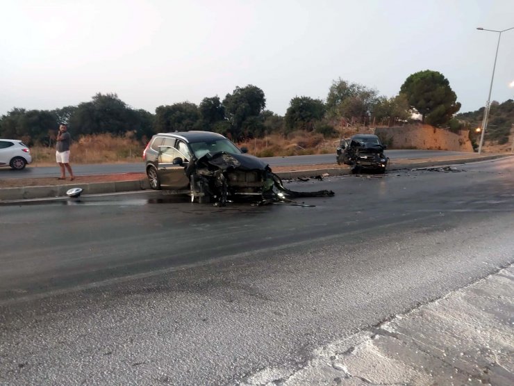 Olgun Şimşek, Bodrum'da trafik kazasında yaralandı