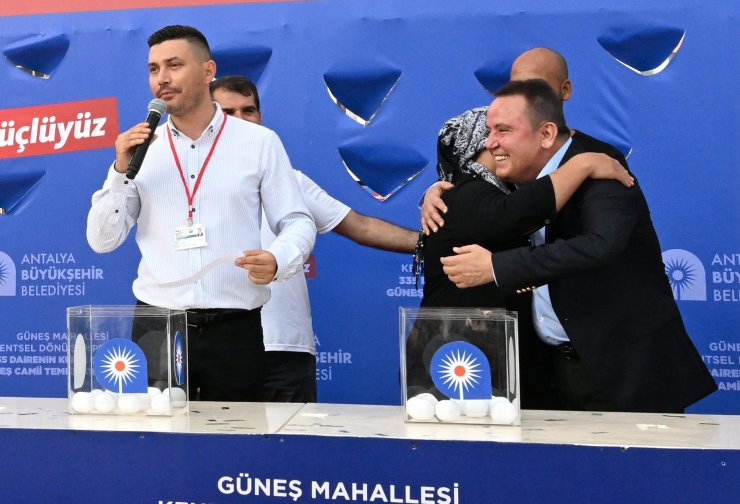 Güneş Mahallesi Kentsel Dönüşümü'nde çifte sevinç