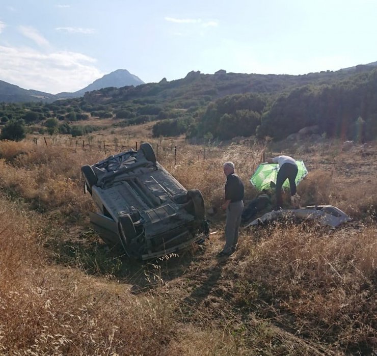 Burdur'da trafik kazası: 2 yaralı