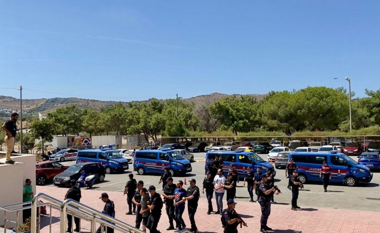 Bodrum'da 1 kişinin öldüğü oteldeki çatışmada, 5 şüpheli adliyede (2)