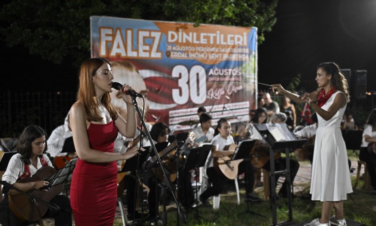 Falez Dinletileri'nde 30 Ağustos coşkusu