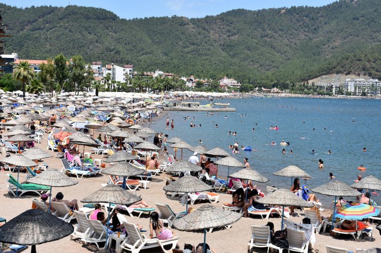 Marmaris'e 1 milyonu aşkın yabancı turist