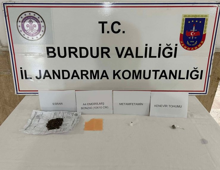 Jandarmadan uyuşturucu operasyonunda 1 tutuklama