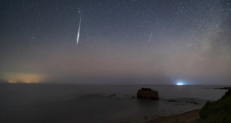 Perseid'in 'ateş topu', Seferihisar'da görüntülendi