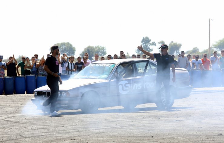 Drift ve modifiye tutkunları Manavgat'ta buluştu