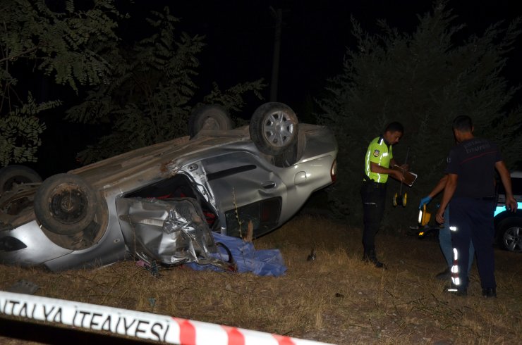 İş yerine giderken kaza yapıp, hayatını kaybetti