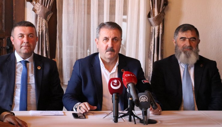 BBP lideri Destici: Türk milleti terör saldırılarına prim vermeyecektir