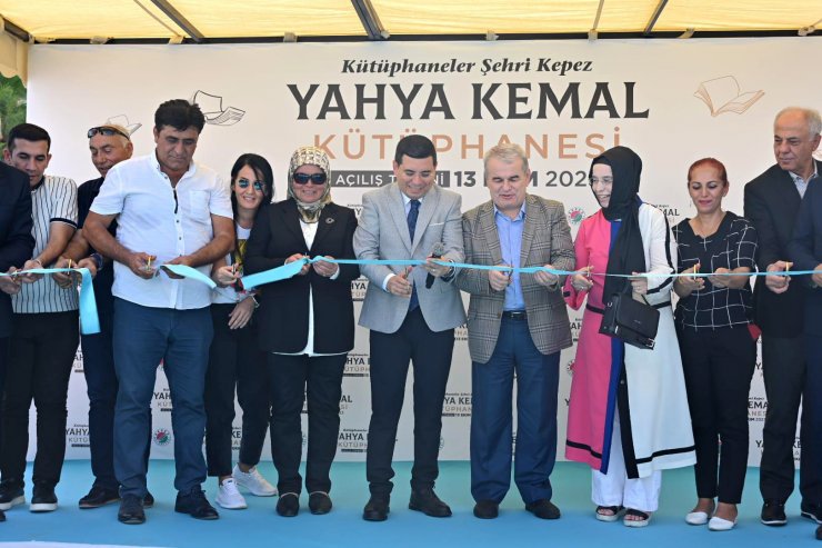 Altınova'daki Yahya Kemal Kütüphanesi törenle açıldı